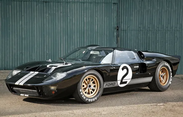Картинка номер, спорткар, Le Mans Race Car, Ford Gt040