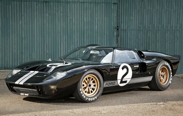 Номер, спорткар, Le Mans Race Car, Ford Gt040