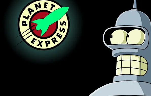 Futurama, Planet, Bender, Express