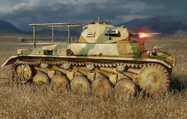 PzKpfw II, Panzerkampfwagen II, Panzerbeobachtungswagen, машина передовых артиллерийских наблюдателей, Pz.Beob.Wg.II