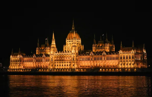 Light, Night, Building, Sea, Culture, Te Lun Ou Yang
