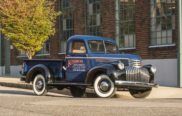 Картинка фон, Chevrolet, Шевроле, пикап, передок, Truck, 1941, Pickup
