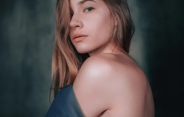 Взгляд, портрет, блондинка, Roosso alex