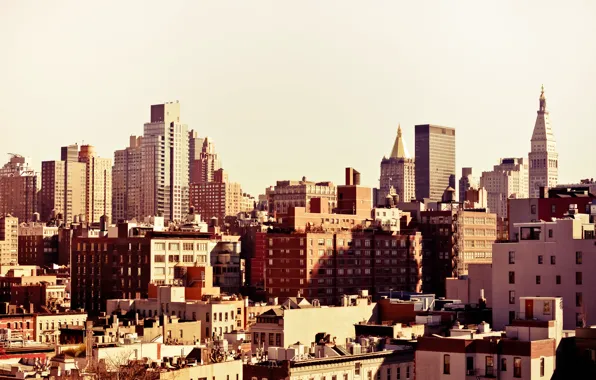 USA, United States, skyline, New York, Manhattan, NYC, New York City, buildings