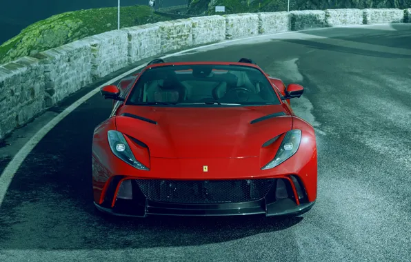 Дорога, Ferrari, GTS, Novitec, N-Largo, 812, 2021, Ferrari 812 GTS