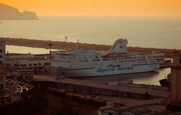 Sunset, Algeria, good vibes, Algerie Ferries, Oran, Belghit Wahid, وهران, rate