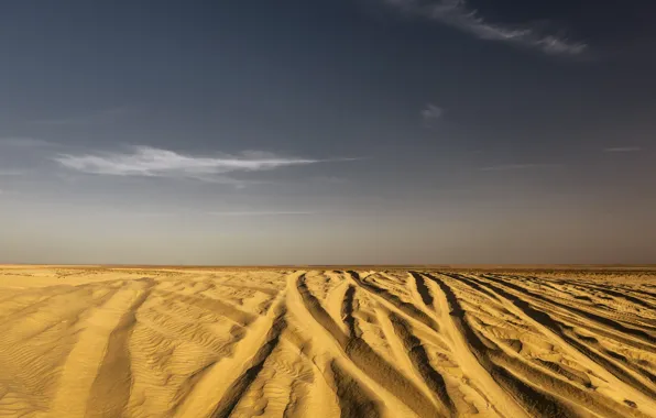 Картинка песок, природа, пустыня, Сахара, Tunisia, Northern Sahara