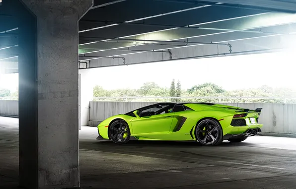 Картинка Lamborghini, Aventador, Vorsteiner Lamborghini Aventador-V LP 740 Roadster