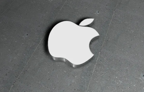 Картинка apple, logo, white, бренд