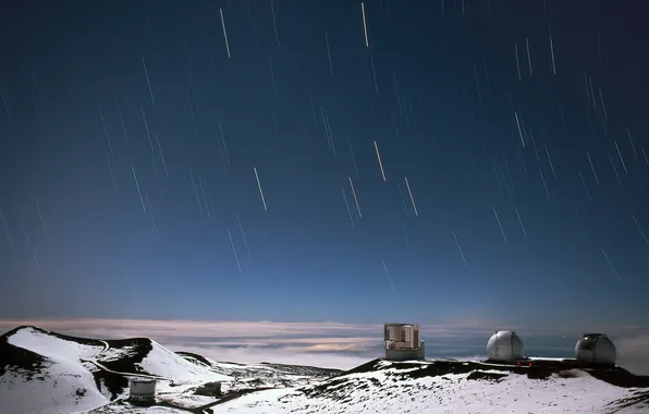 Картинка небо, телескоп, звеззы