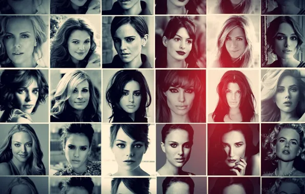 Картинка Penelope Cruz, Jessica Alba, Women, Demi Moore, Sandra Bullock, Julia Roberts, Angelina Jolie, Amanda Seyfried