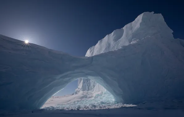 Картинка лёд, айсберг, Канада, Canada, Нунавут, Nunavut, Канадский Арктический архипелаг