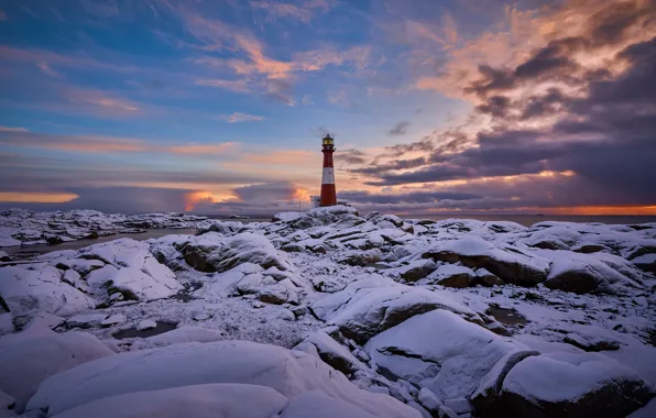Картинка маяк, Норвегия, Norway, Rogaland