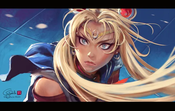 Девушка, фэнтези, Sailor Moon, Usagi Tsukino