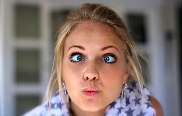 Картинка girl, hair, mime, Emilie Nereng