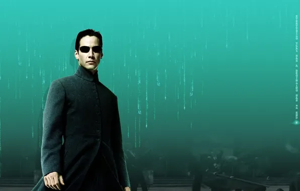 Нео, Киану Ривз, Матрица, Keanu Reeves, The Matrix