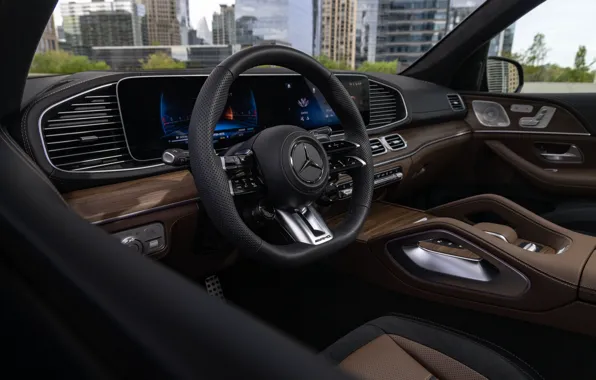 Mercedes, car interior, Mercedes-AMG GLE 63 S 4MATIC