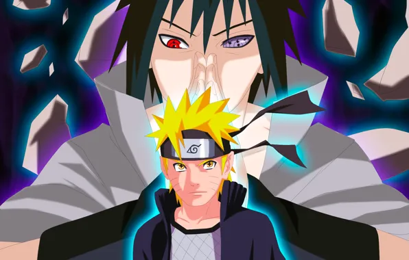 Наруто, Naruto, Саске Учиха, Узумаки Наруто