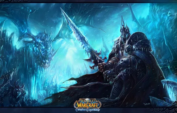 Картинка World of Warcraft, Wrath Of The Lich King, artas, frostmourn
