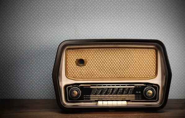 Картинка style, retro, old radio