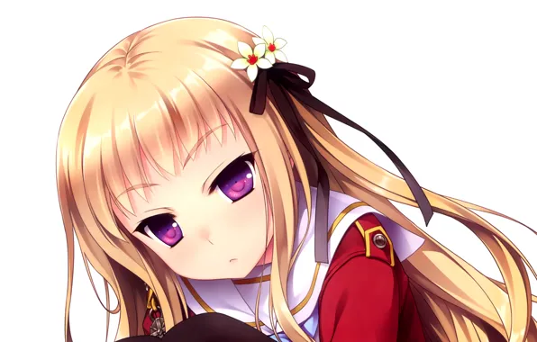 Girl, anime, a look