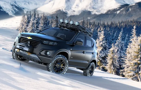 Chevrolet Niva Wallpaper, Niva Wallpaper, Chevrolet Niva Concept, Niva Concept, Chevrolet Niva