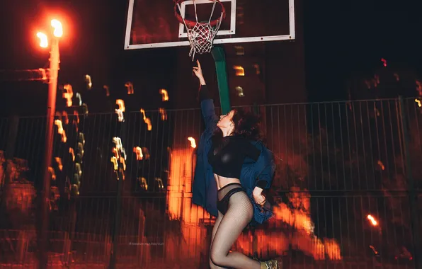 Girl, basketball, redhead, Inga Lis, Инга Лис, Roma Roma, Inga Sunagatullina, Инга Сунагатуллина