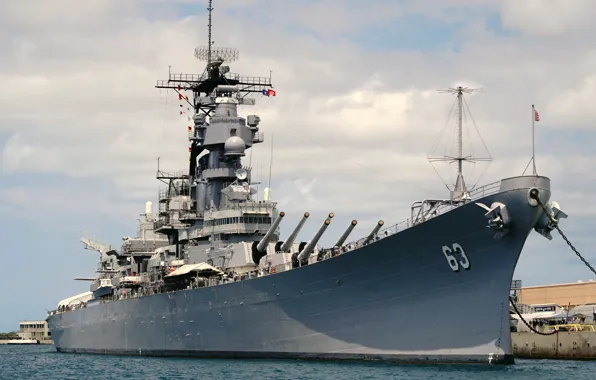 Корабль, музей, линкор, USS Missouri, BB-63