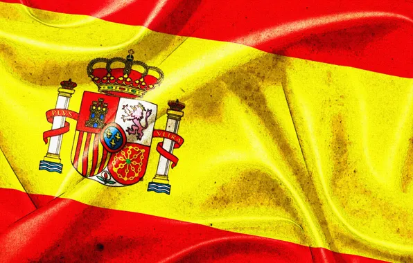 Флаг, Герб, Испания, Photoshop, Spain