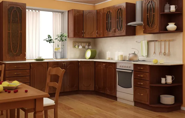 Картинка дизайн, стиль, комната, интерьер, кухня