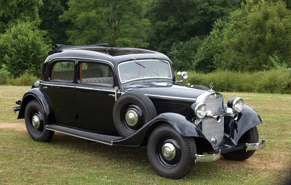 Ретро автомобили, Limousine, 1939, retro cars, Mercedes-Benz 230, Мерседес 230, Mercedes-Benz 230 Limousine