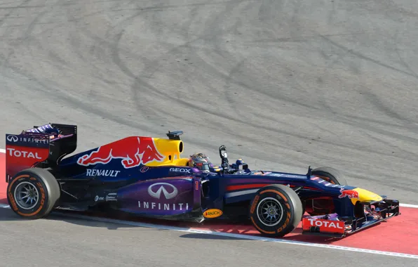 Картинка Renault, Red Bull, Sebastian Vettel
