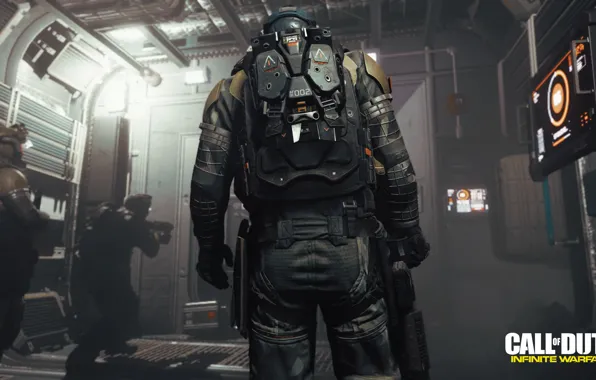 Gun, game, weapon, Call Of Duty, suit, helmet, uniform, seifuku