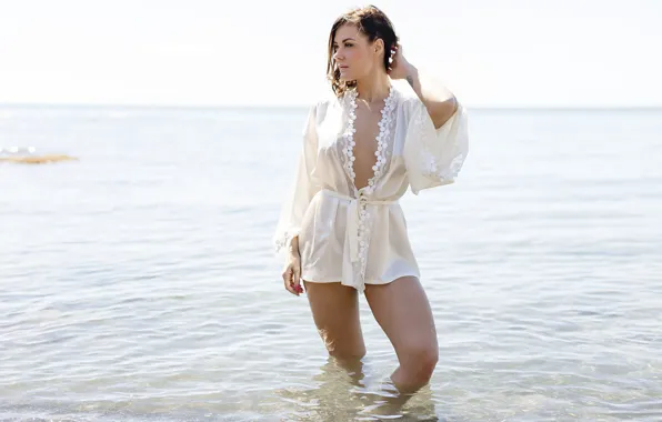 Девушка, ножки, в воде, France, Laurent Miss, Pricyllia, Languedoc Roussillon