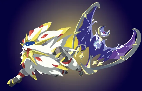 Game, blue, lion, Pokemon, Pokémon Sun & Moon, Pokémon, Pokémon Sun and Moon