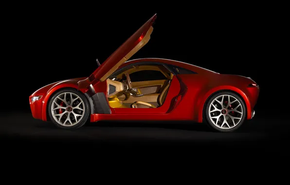 2008, Mitsubishi, спорт кар, sport car, спортивное купе, Concept-RA, Mitsubishi Concept-RA