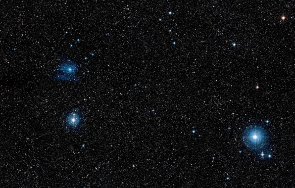 Nova, Wide Field View, Digitized Sky Survey 2, Constellation Puppis, V445 Puppis