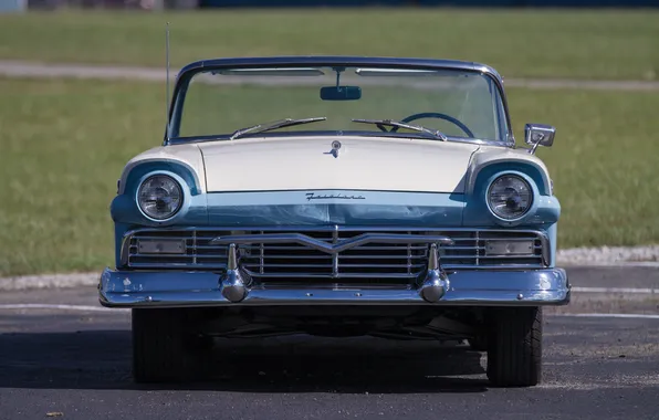 Ford, Форд, 1957, ретро автомобили, Hardtop, Skyliner, Retractable, retro cars