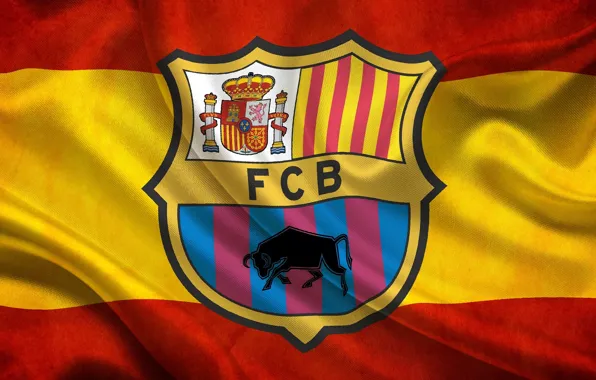 Флаг, Испания, Барса, ФК Барселона