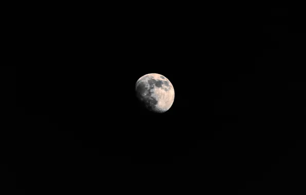 Космос, луна, moon