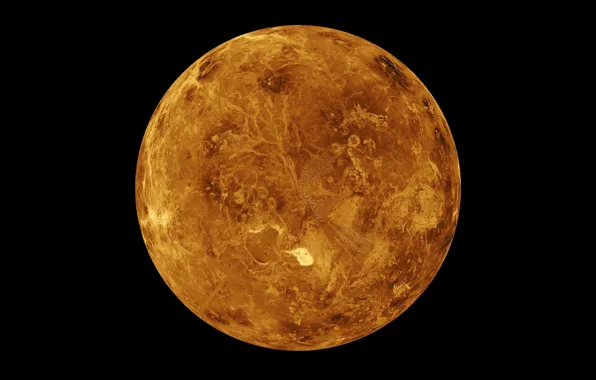 Картинка космос, планета, Венера