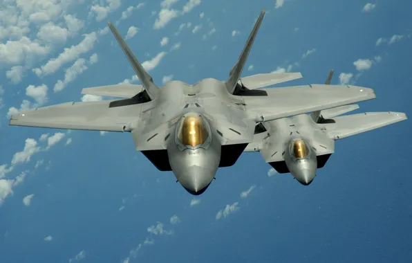 Картинка Полет, Истребители, F-22 raptor