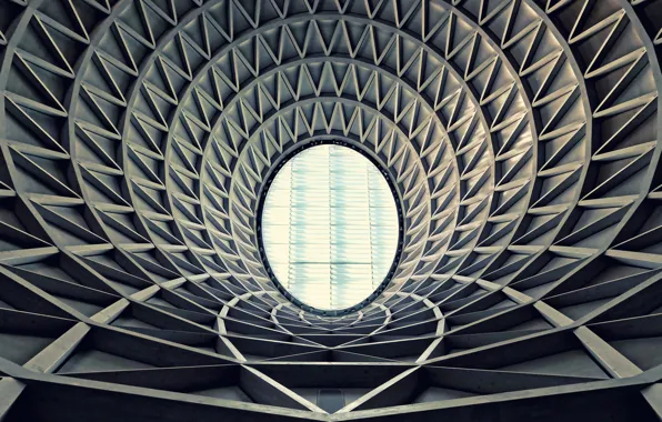 Tunnel, architectural, geometrical