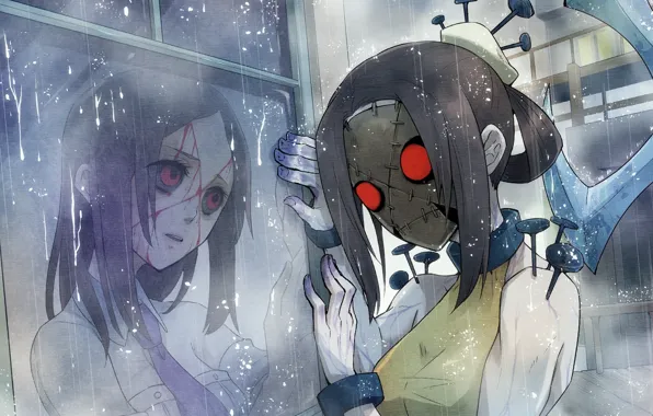 Аниме, painwheel, skullgirls