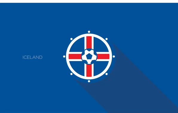 Wallpaper, sport, logo, football, Iceland