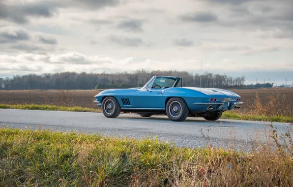 Картинка Corvette, Chevrolet, roadster, 1967 Chevrolet Corvette Sting Ray