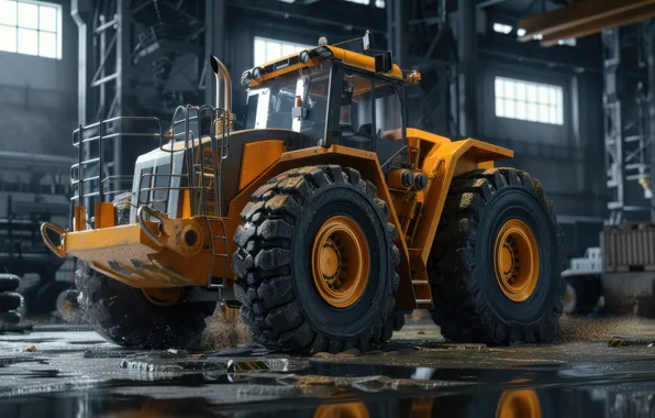 Heavy, machinery, construction, industry, enginee