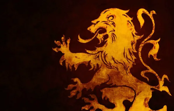 Red, logo, emblem, yellow, sign, symbol, Lion, shield