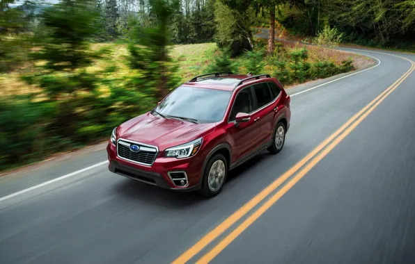 Subaru, кроссовер, SUV, Forester, 2019