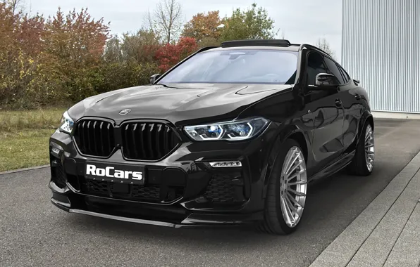 BMW, БМВ, BMW X6 Vantablack, БМВ Х6, X6 G06 Black